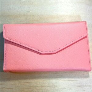Elegant Pink Travel Clutch